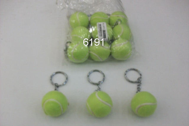 ANAHTARLIK TENİS TOPU 12Lİ PAKET KOD 6191
