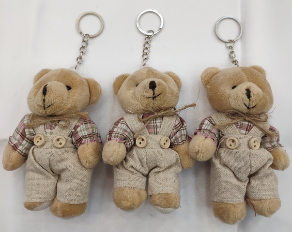 AYICIK PELUŞ ANAHTARLIK 12Lİ PAKET KOD 6499