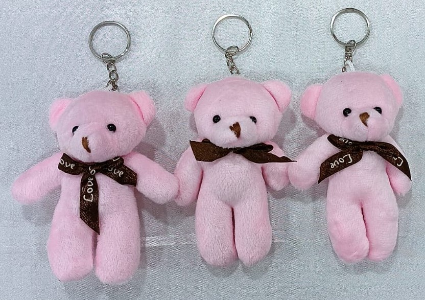 PELUŞ AYI ANAHTARLIK 12Lİ PAKET KOD 6118