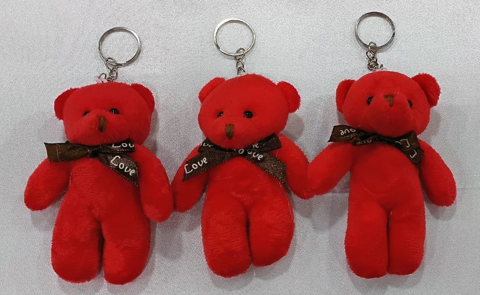 PELUŞ AYI ANAHTARLIK 12Lİ PAKET KOD 6122